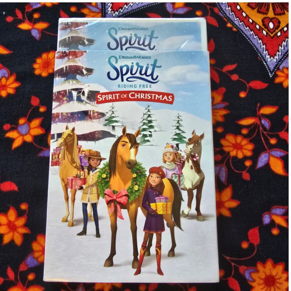 SPIRIT  - Spirit of Christmas - Riding Free DVD New in Box
